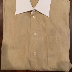Joesph Abboud tan dress shirt